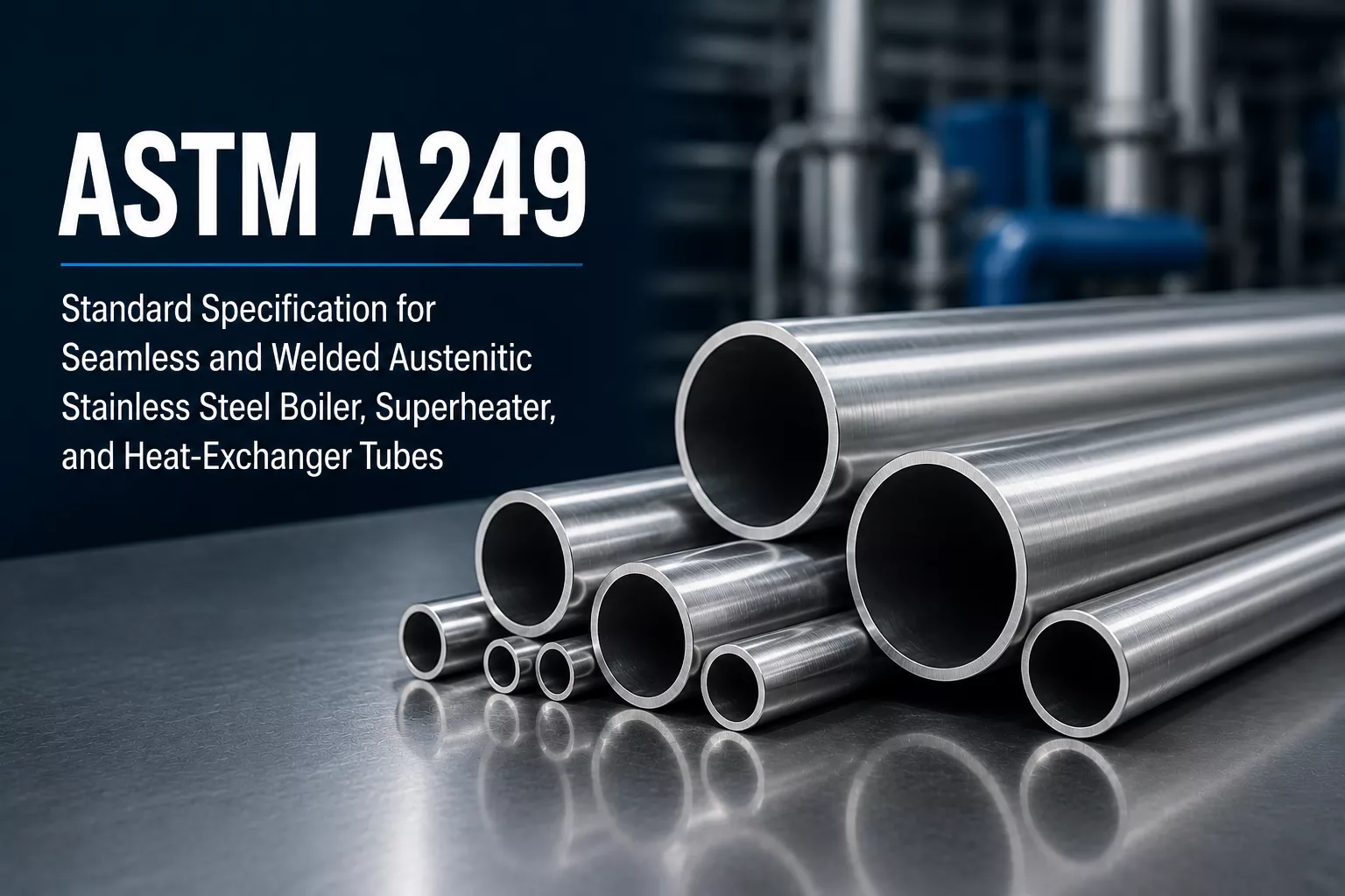 ASTM A249 Welded Heat Exchanger Tube