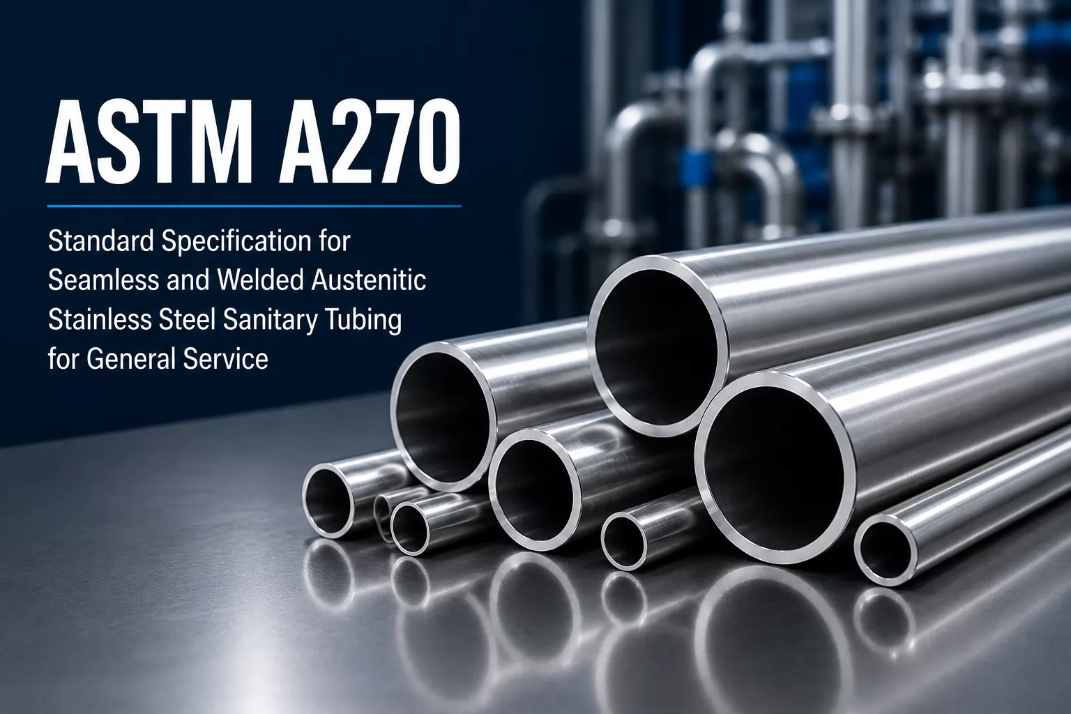ASTM A270 Sanitary Stainless Steel Tube