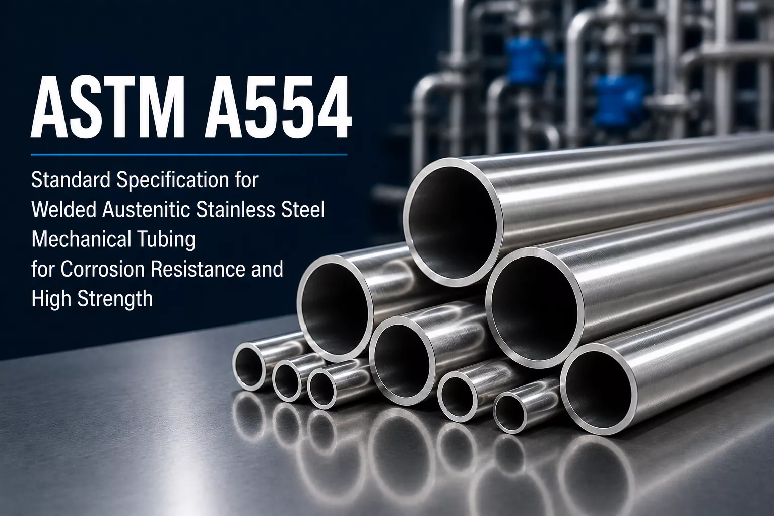 ASTM A554 Mechanical Stainless Steel Tube