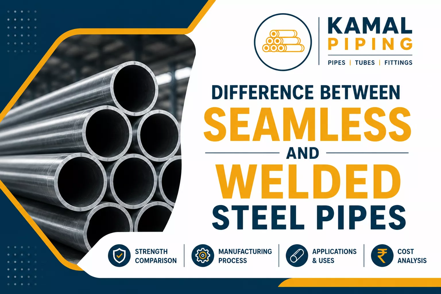 Seamless vs Welded Steel Pipes
