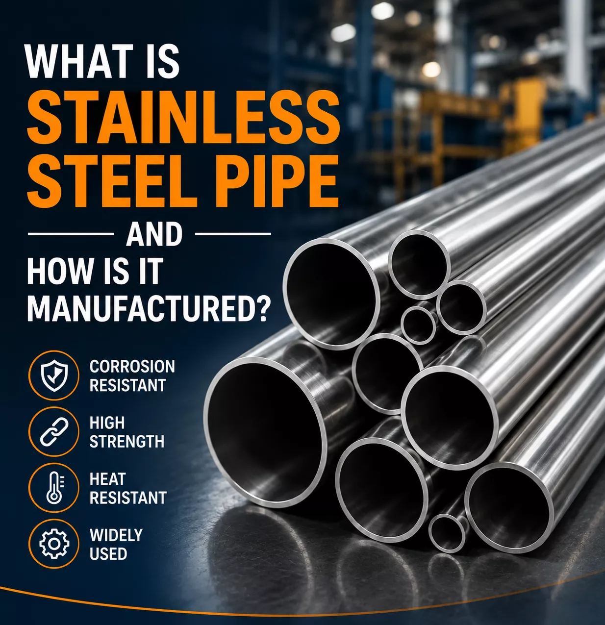 What Is Stainless Steel Pipe and How Is It Manufactured