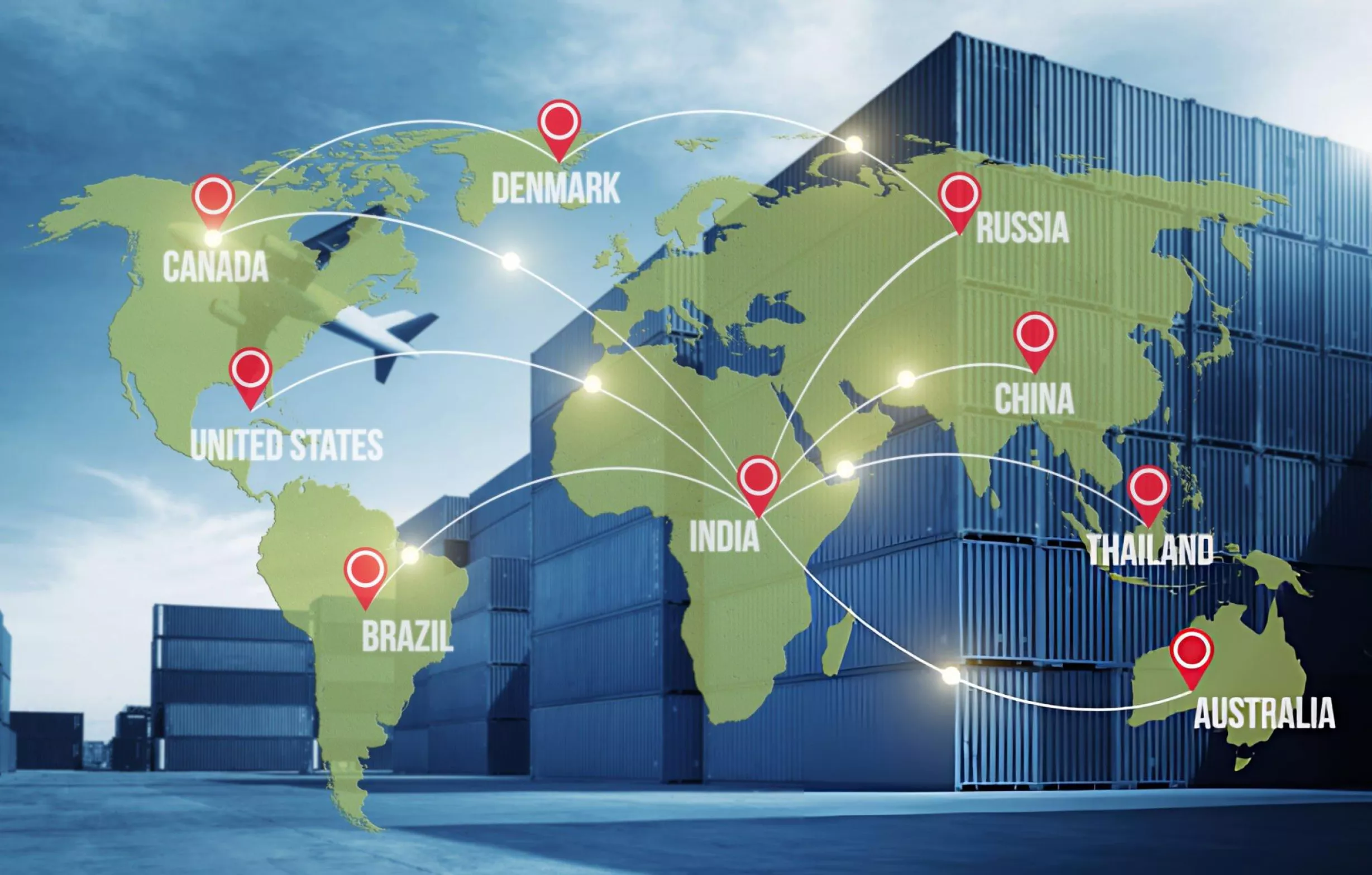 Kamal Steels Global Export Network Map