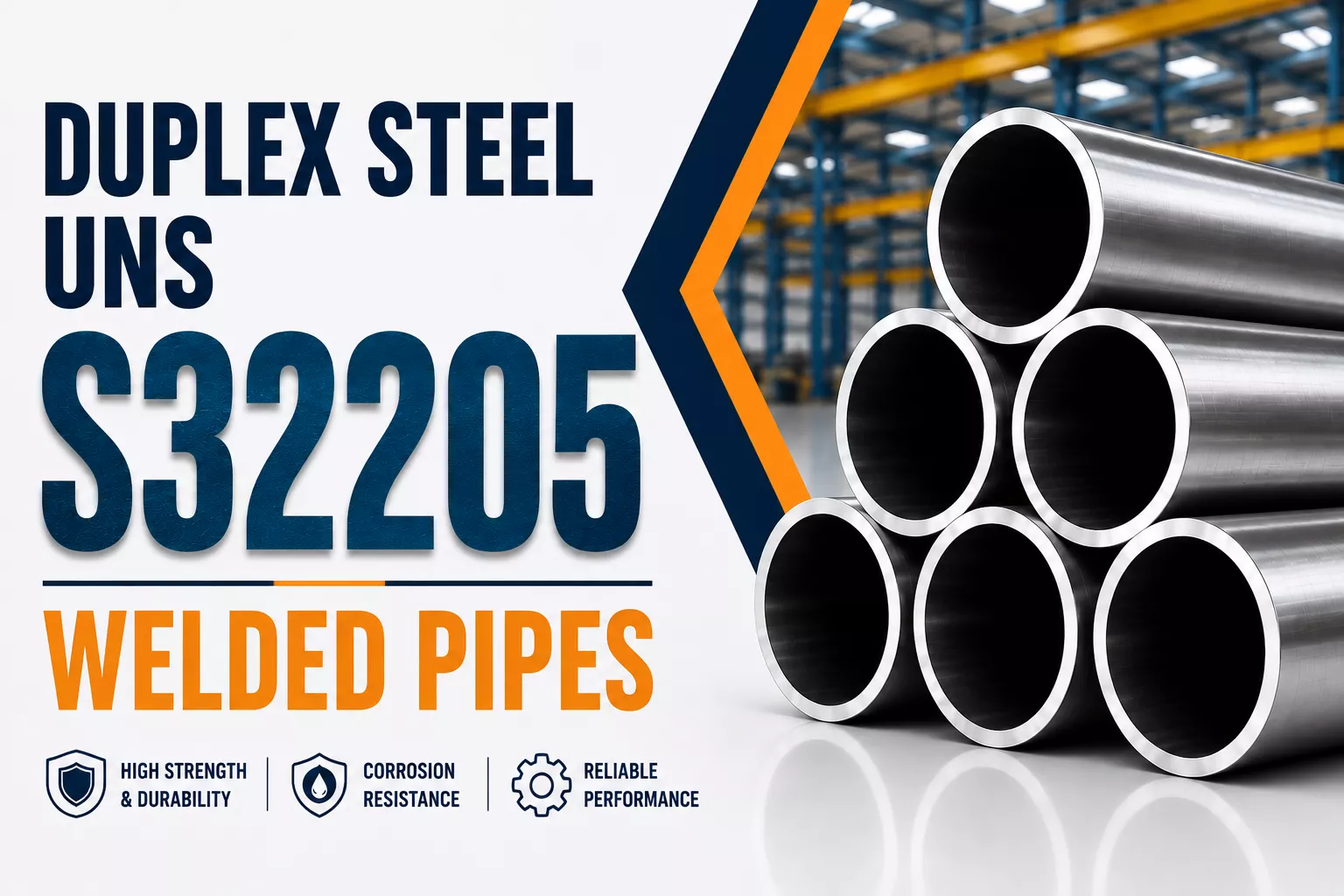 Duplex Steel UNS S32205 Welded Pipes