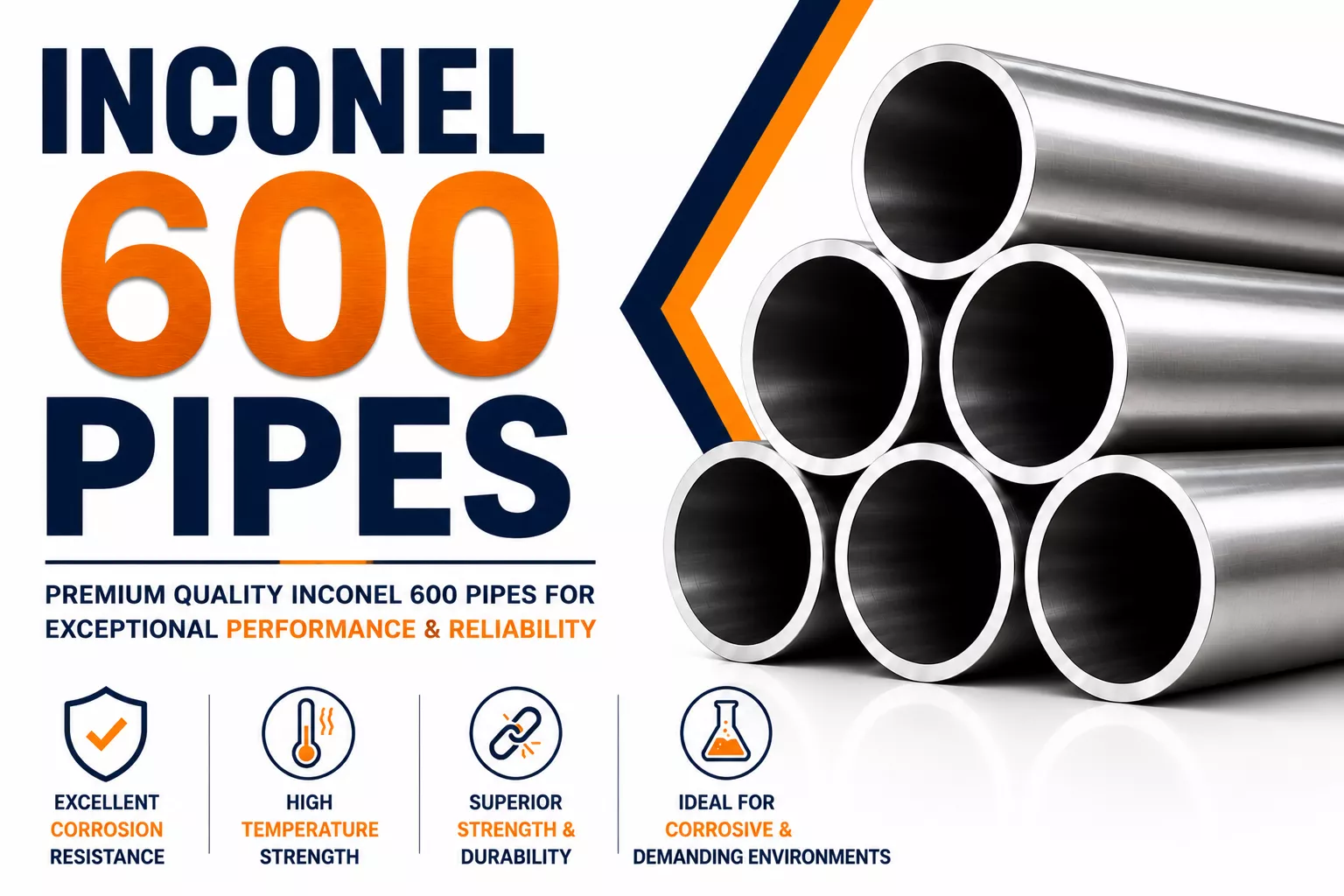 Inconel 600 Pipes