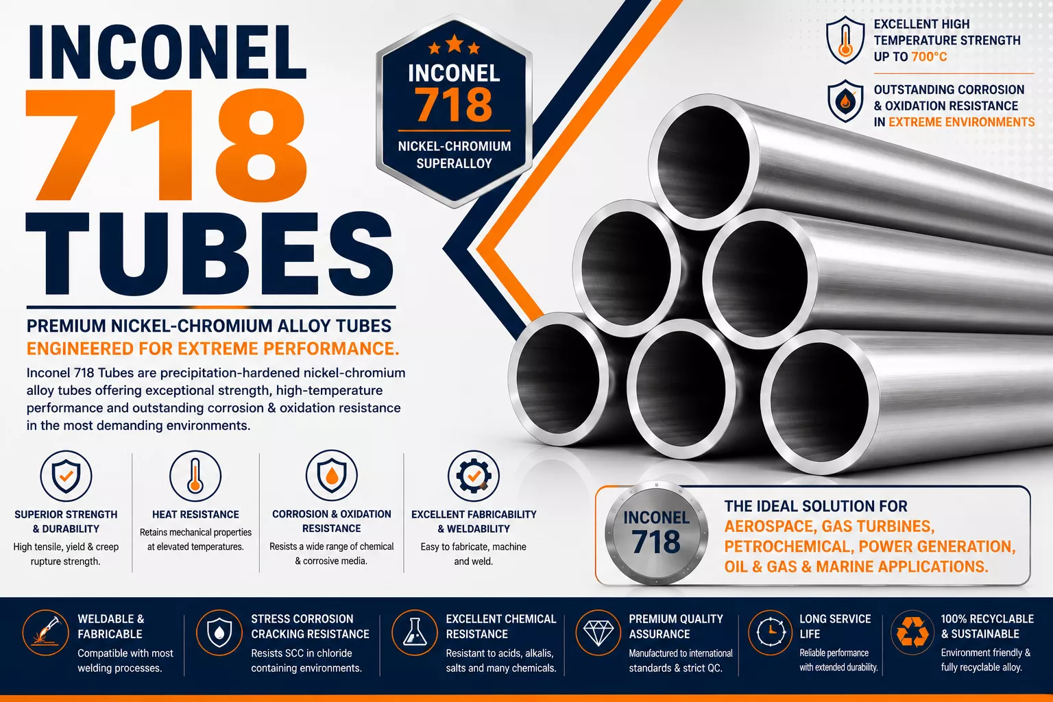 Inconel 718 Tubes