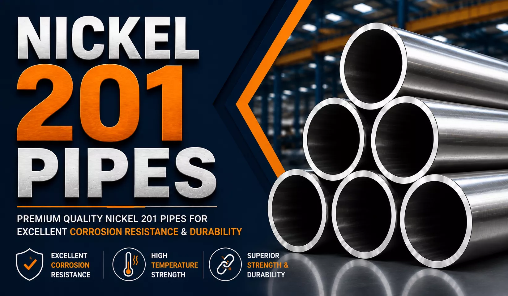 Nickel 201 Pipes
