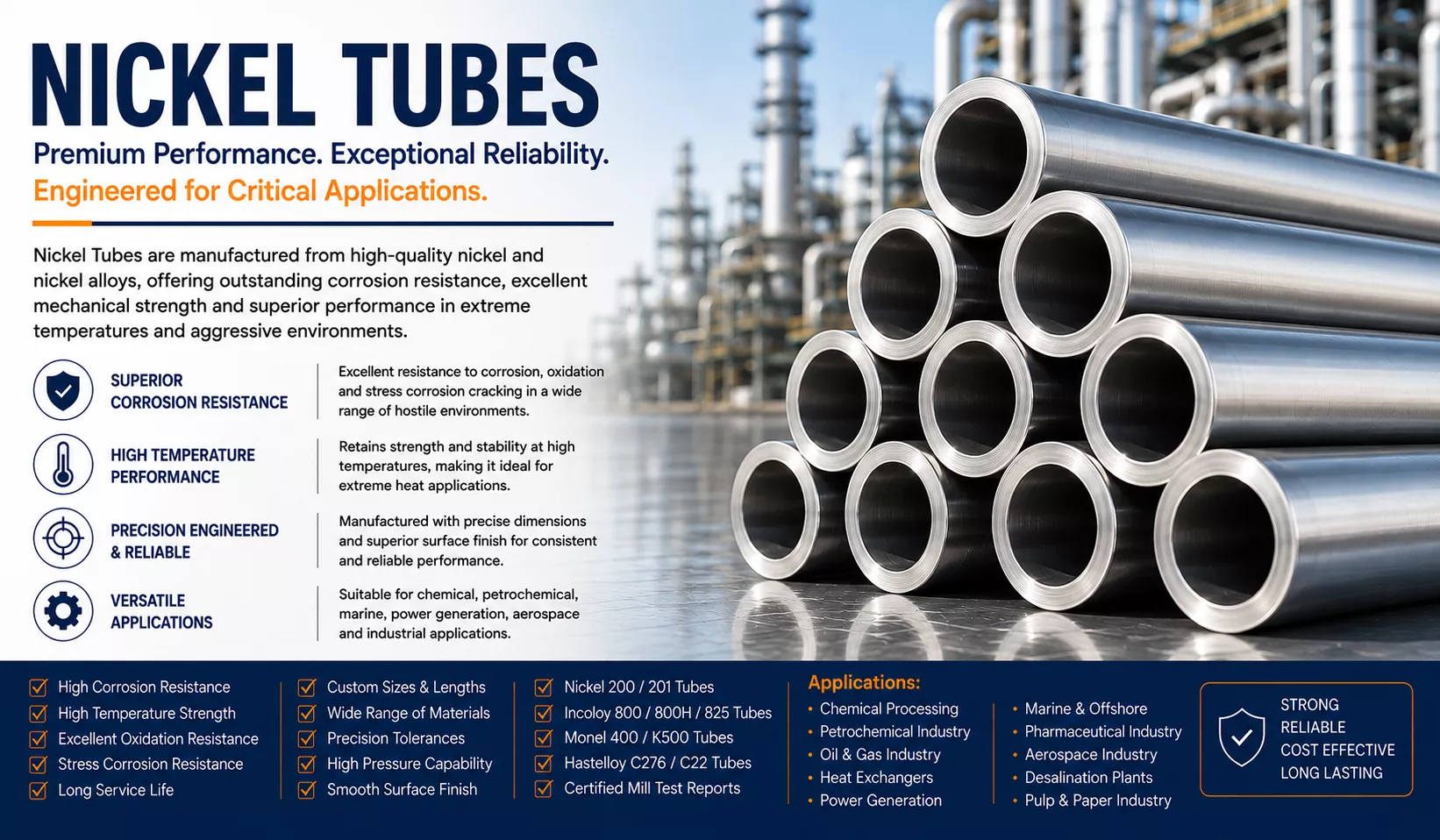 Nickel Tubes
