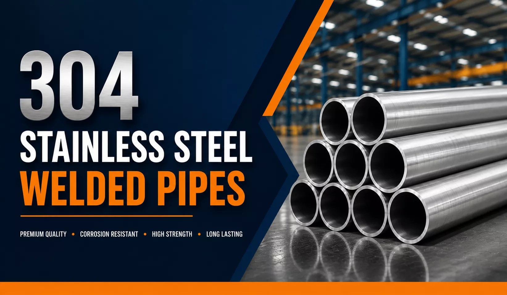 Stainless Steel 304 Welded Pipe
