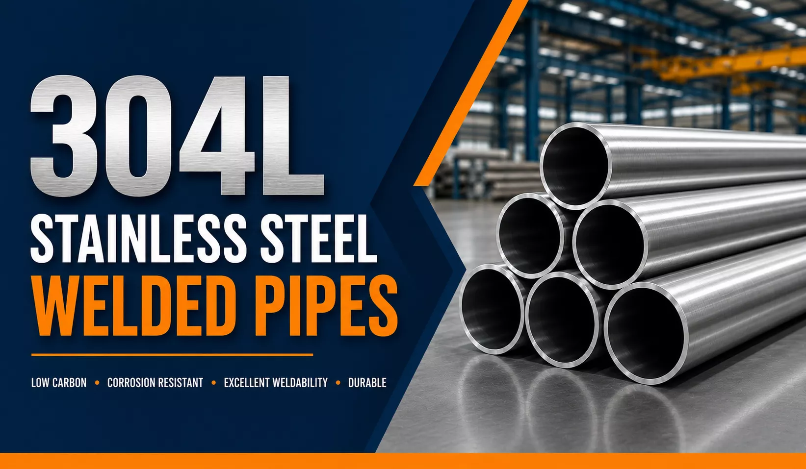 Stainless Steel 304L Welded Pipes