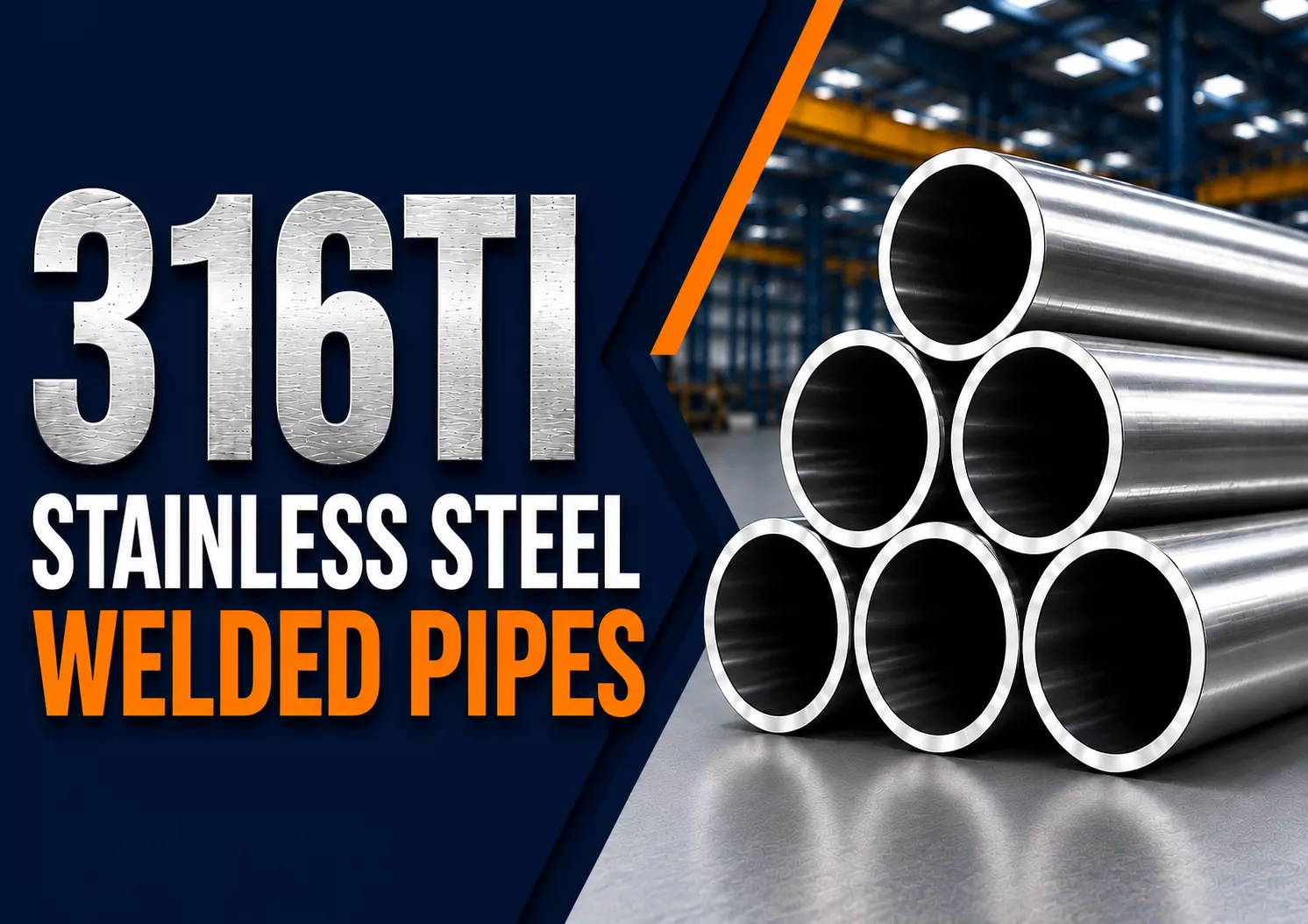 Stainless Steel 316TI Welded Pipes