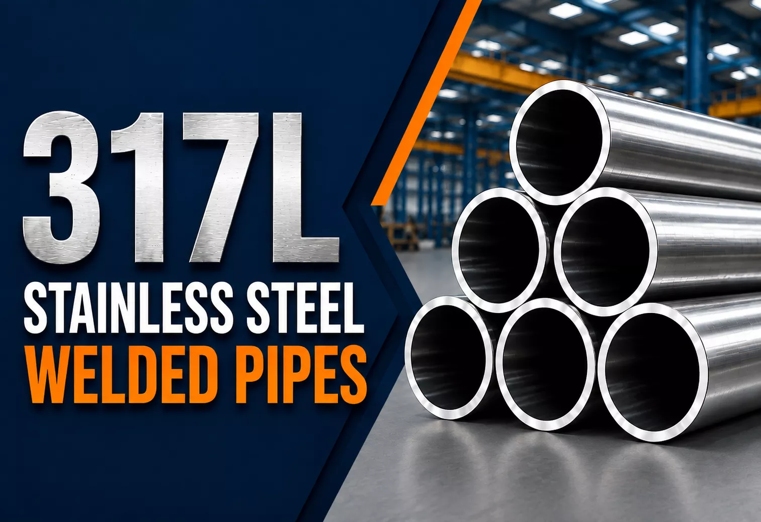 Stainless Steel 317L Welded Pipes