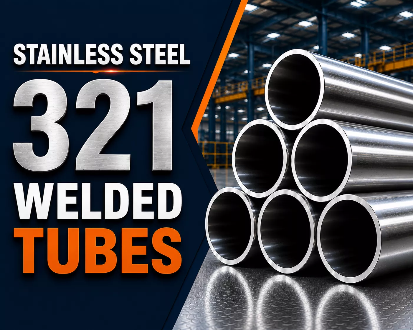Stainless Steel 321 Welded Tubes