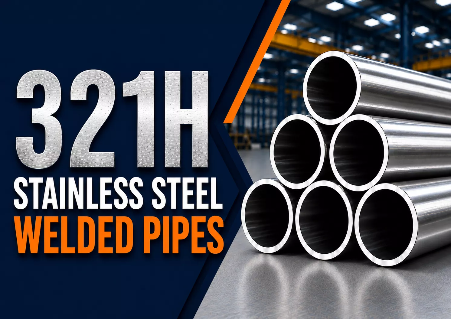 Stainless Steel 321H Welded Pipe