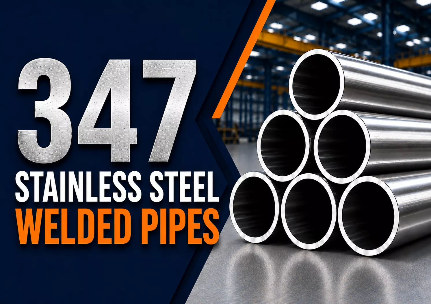 Stainless Steel 347 Welded Pipes