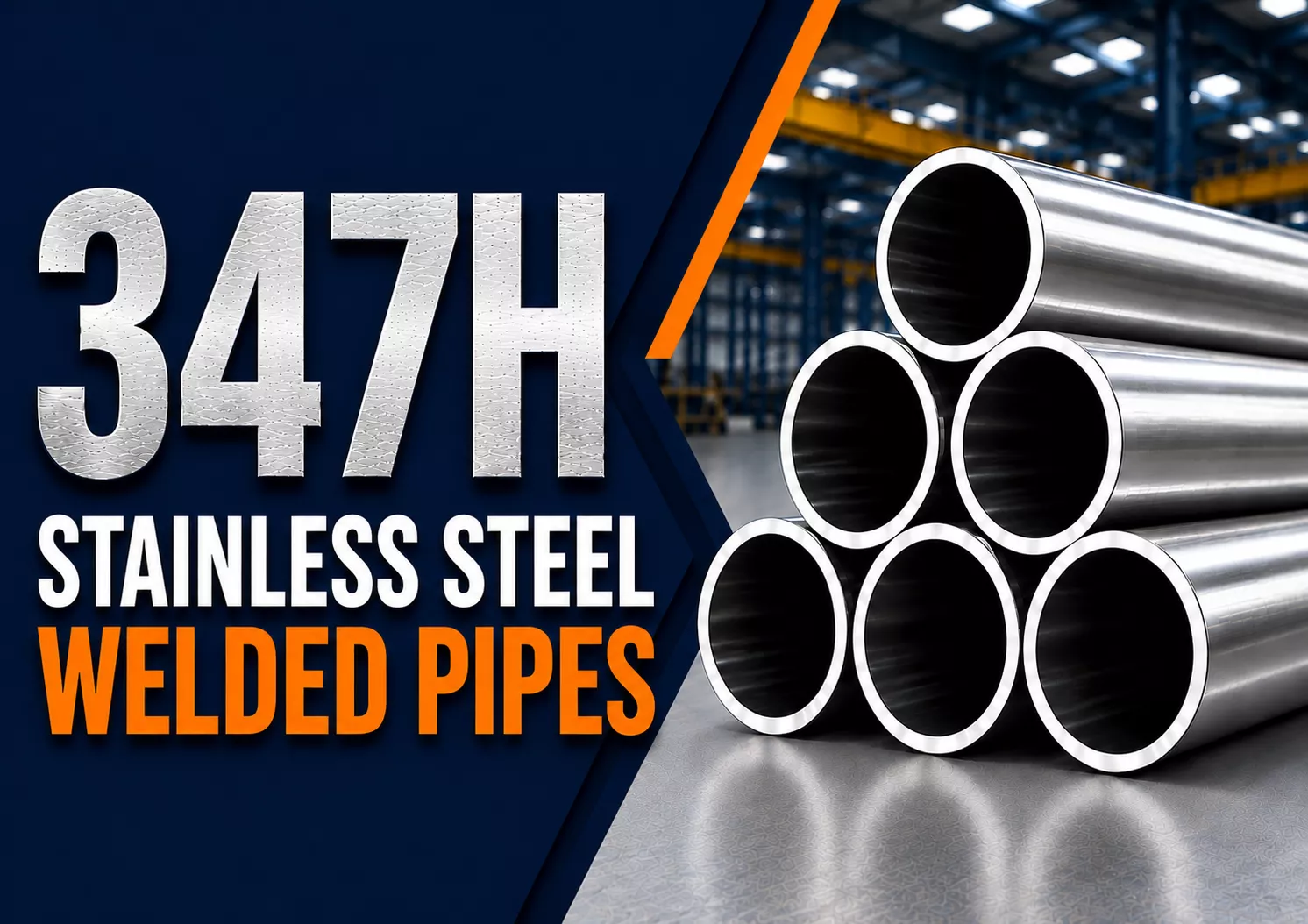 Stainless Steel 347H Welded Pipes