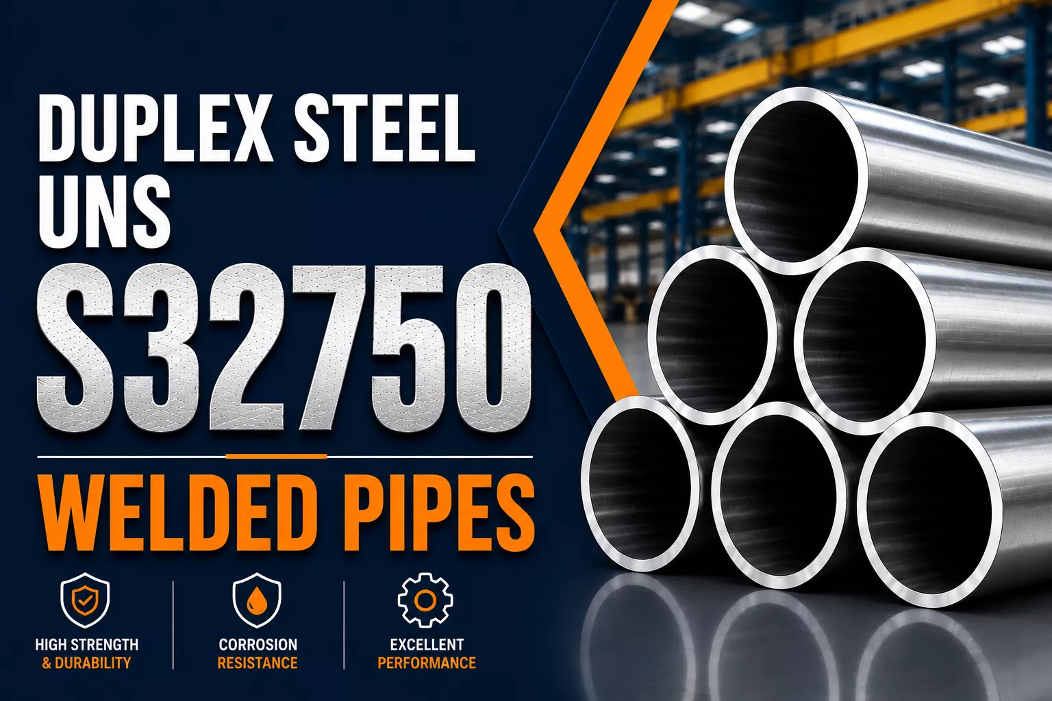 Super Duplex Steel UNS S32750 Welded Pipes