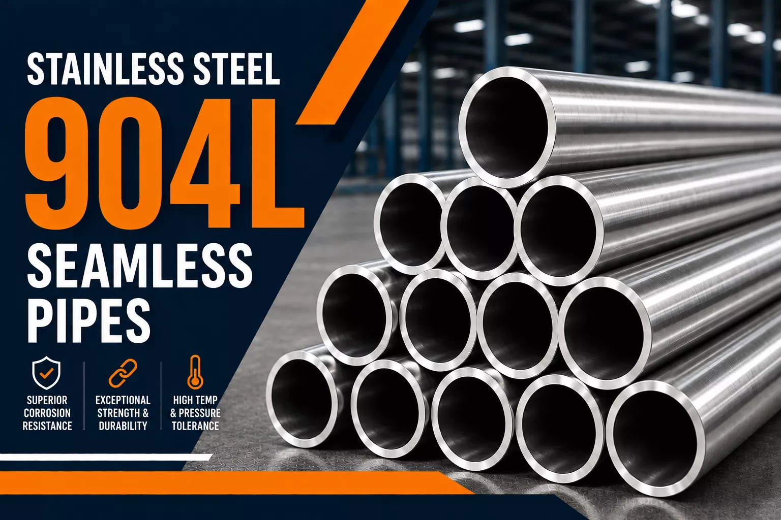 stainless steel 904L seamless pipe specifications