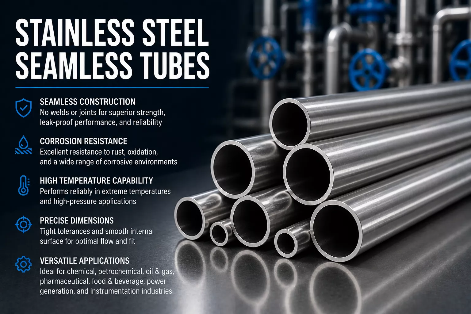 Stainless Steel Seamless Tubes Manufacturer in India